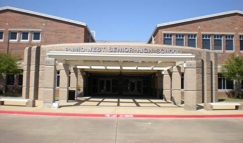 Plano West Senior High School Plano TX